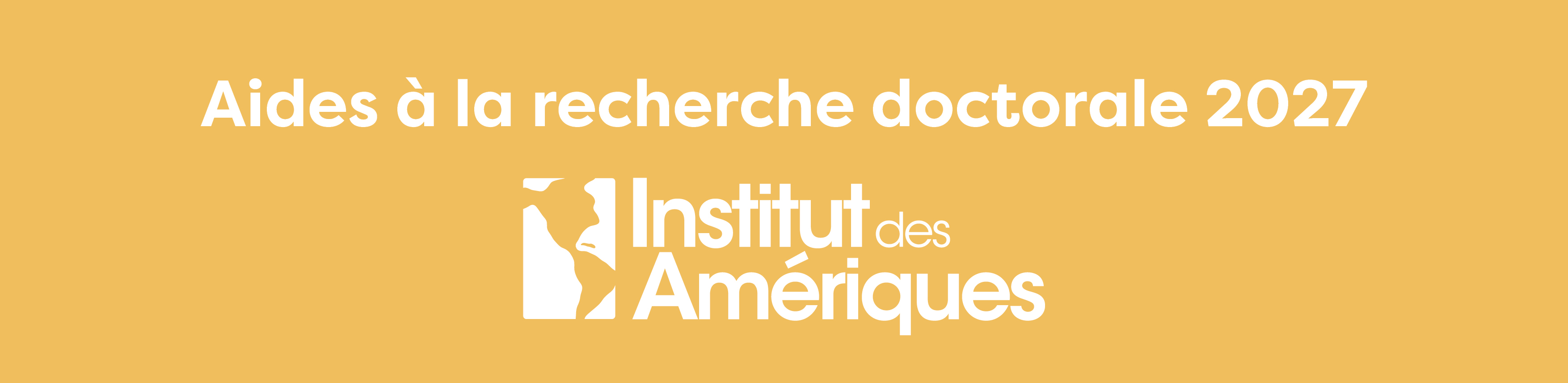 ARD 2027 : Aides à la recherche doctorale 2027>